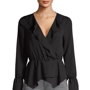 Bcbg Maxazria black blouse
